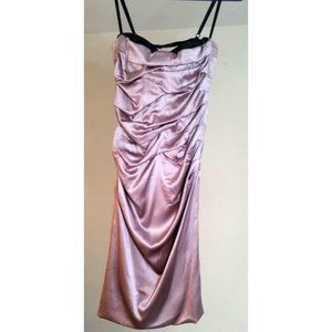 Dolce&Gabbana lilac exposed zipper bustier dress, Size S-M, EU-44